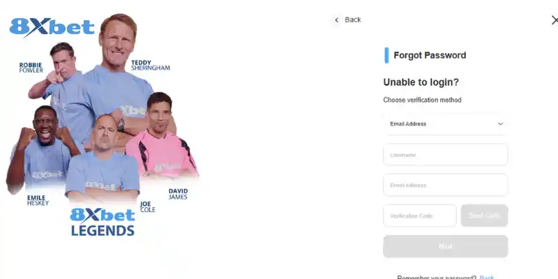 Cách xử lý khi quên mật khẩu